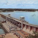 Bagnell Dam Aerial View Osage River Postcard (B488)
