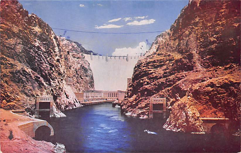 Boulder Dam - Postcard (B499)