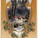 This merry joyous Christmastide - 1910 Wessler Embossed (B534-535)