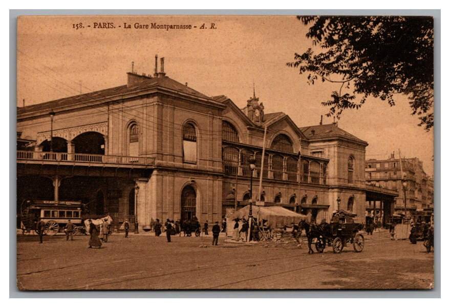 Paris France Gare Montparnasse Train Station (eH5)
