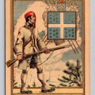 Canadian Militia Linen Postcard Canada (eH2)