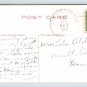 1910 Montgomery Alabama Capitol Gilded Gold Postcard (eH41)
