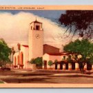 Union Station Los Angeles California Postcard (eH47)