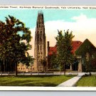 New Haven Connecticut Yale University Harkness Tower Postcard (eH57)