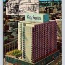 New York City - City Square Motor Inn Postcard (eH63)