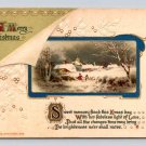 John Winsch Signed A Merry Christmas Postcard (eH75)