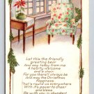 1930 Whitney Christmas Postcard Friendly Greetings (eH81)