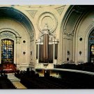 Annapolis Maryland U.S. Naval Academy Chapel Stain Glass Window Postcard 1979 (eH128)