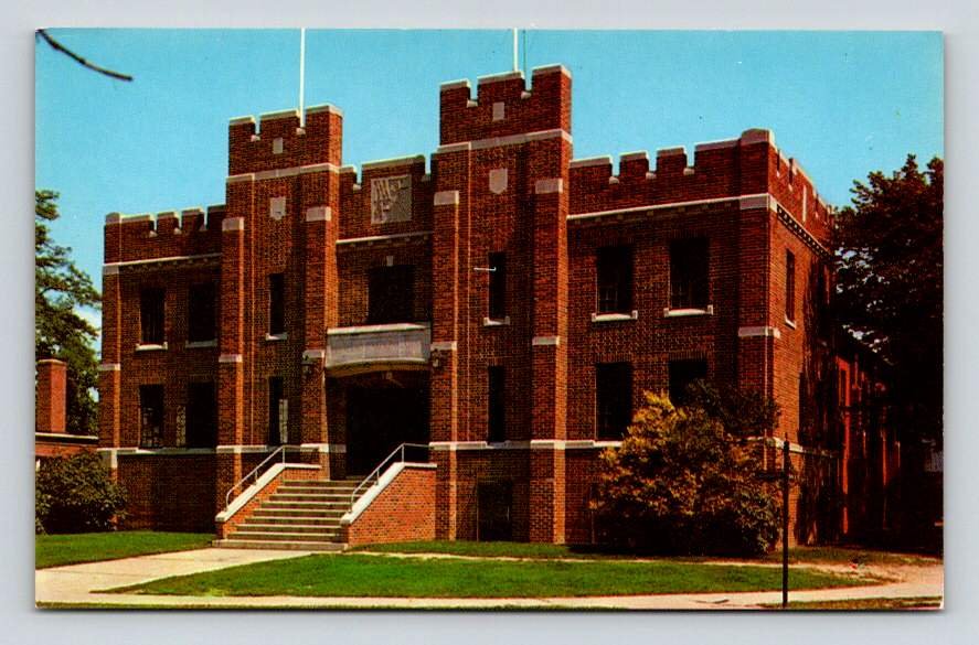 Easton Maryland Armory Postcard 1966 (eH144)