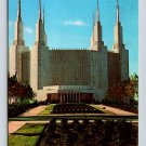 Kensington Maryland Mormon Tabernacle Postcard 1975 (eH149)