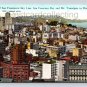 Portion of San Francisco's Sky Line Mt. Tamalpais in Distance Vintage Postcard 1930 (eH196)