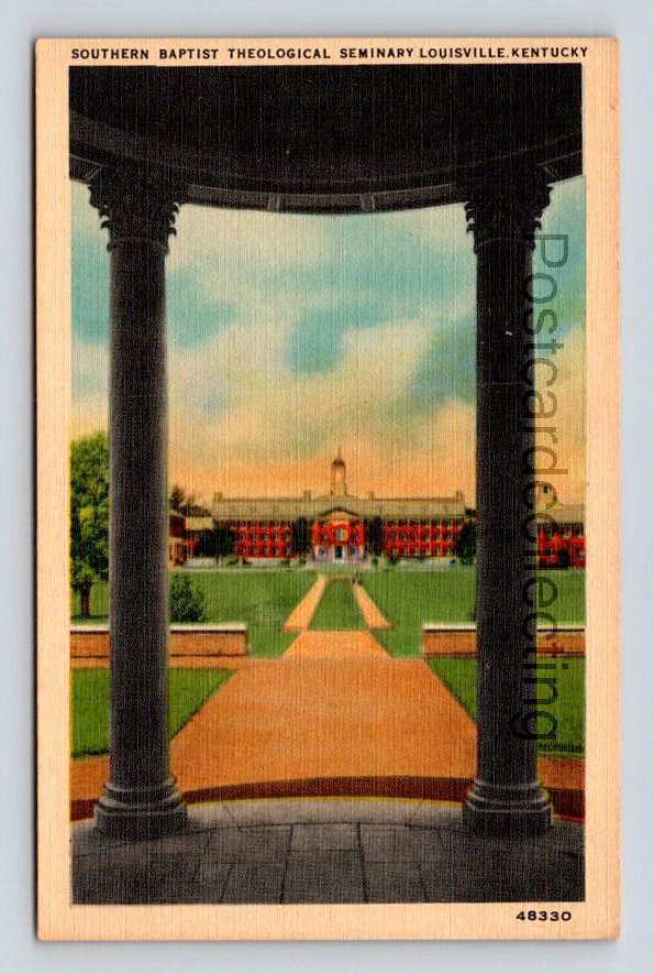 Louisville Kentucky Baptist Theological Seminary Postcard (eH242)