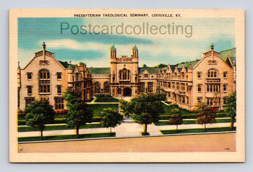 Louisville Kentucky Presbyterian Theological Seminary Postcard (eH246)