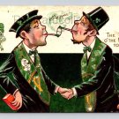 St. Patricks Erin Go Braugh Pipe Of Peace Postcard 1908  (eH248)