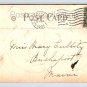 St. Patricks Erin Go Braugh Pipe Of Peace Postcard 1908  (eH248)