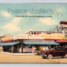 Old Orchard Beach Maine Pier & Spa Postcard (eH298)