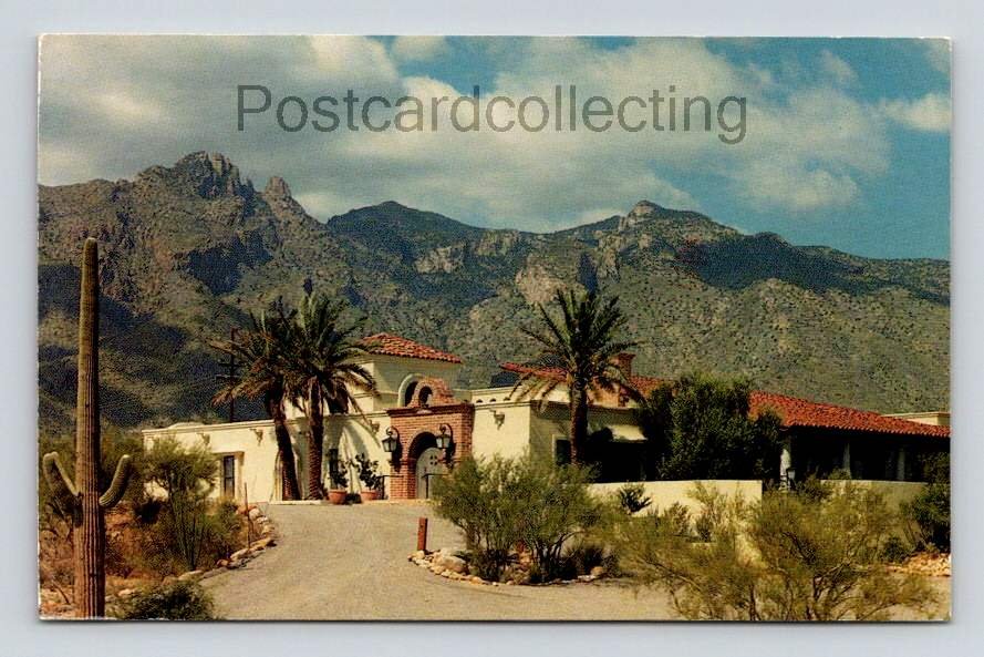 1984 Tucson Arizona Las Campanas De Las Catalinas Restaurant Postcard (eH332)