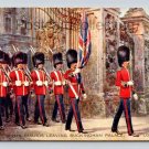Scots Guards Leaving Buckingham Palace Postcard (eH350)