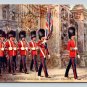 Scots Guards Leaving Buckingham Palace Postcard (eH350)