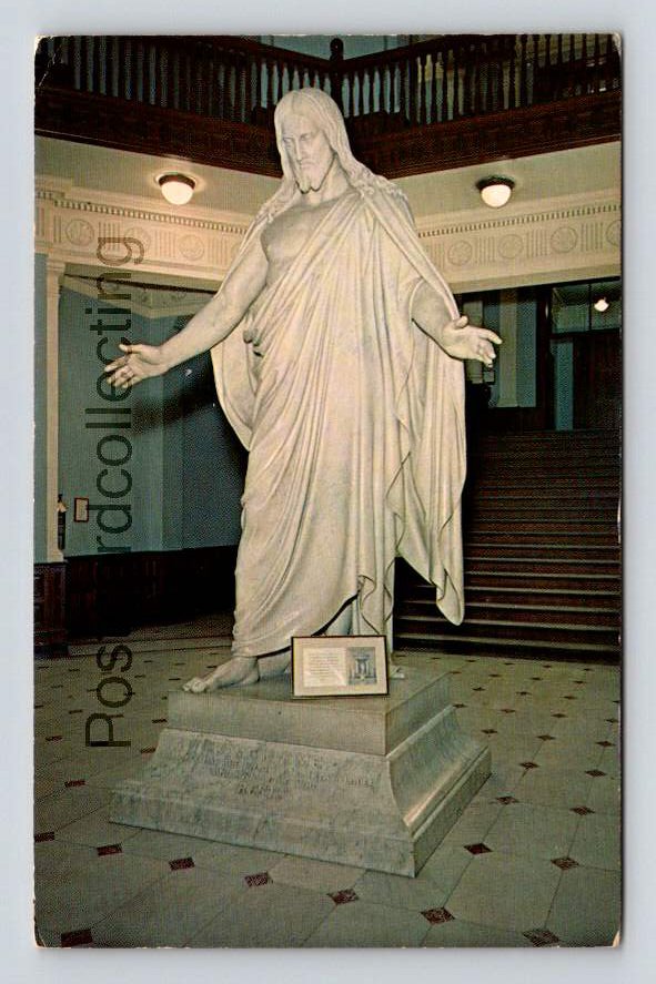 Baltimore Maryland Statue of Christus Consolator Postcard (eH391)
