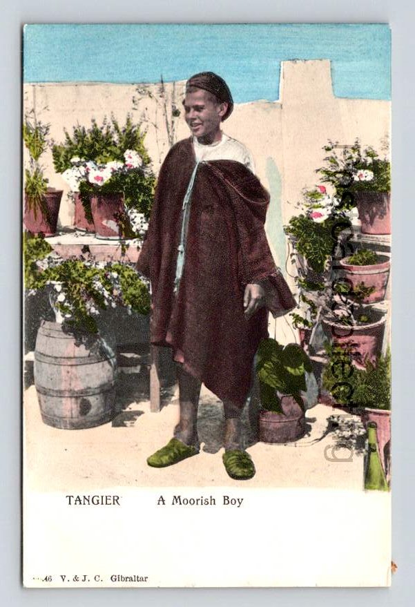 Tangier Morocco, Maroc A Moorish Boy Postcard (eH399)