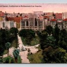 Los Angeles California Central Square Auditorium Postcard (eH427)