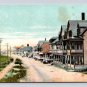 Hampton Beach Queen Ave, Vintage Beach Homes Postcard (eH461)