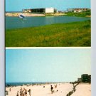Dewey Beach Delaware Upper Silver Lake, Sea Strand Apts VintagePostcard (eH501)