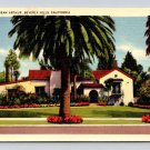 Beverly Hills California Home of Jean Arthur Postcard (eH529)