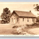 RPPC Dearborn Michigan Greenfield Village School House Postcard (eH585)
