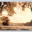RPPC Tanglewood Vista Berkshires Lenox Massachusetts Vintage Postcard (eH615)