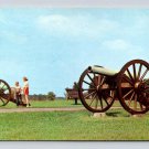 Sharpsburg Maryland Cannons Antietam 1966 Postcard (eH655)