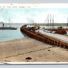 Digby Nova Scotia Canada View At The Pier Vintage Postcard (eH659)