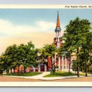 Atlanta Georgia First Baptist Church Postcard  (eH669)