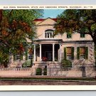 Savannah Georgia Old Owen Residence, State & Abercorn Streets Vintage 1939 Postcard  (eH677)