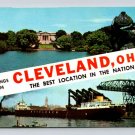 Cleveland Ohio Banner Greetings 1960 Postcard  (eH747)