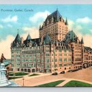 Chateau Frontenac Quebec Canada Series Postcard  (eH781)