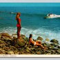 Malibu Southern California Surfing- Continental Postcard (eH802}