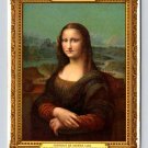 Mona Lisa, La Jaconde - Leonardo da Vinci Art Postcard (eH861)
