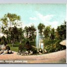 Meriden Connecticut Hubbard Park Fountain Postcard (eH897)