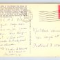 San Diego The First Mission California Linen 1954 Postcard (eH927)