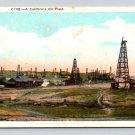 California Oil Field - White Border Postcard (eH943)