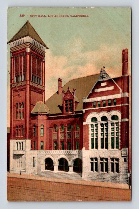 Los Angeles California City Hall - Edw H. Mithcell Postcard (eH947)