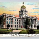 Lincoln Nebraska State Capitol Vintage 1907 Postcard (eH1021)