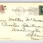 Lincoln Nebraska State Capitol Vintage 1907 Postcard (eH1021)
