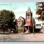Waverly New York Postcard Baptist Church (eH1031)
