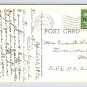 Lewiston Maine Kora Temple Hospital Square Main Street 1946 Postcard (eH1063)