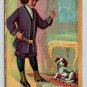 Vintage Postcard You Can't Prove I Did It Boy And Dog Comic Postcard (eH1065)