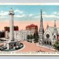 Baltimore Maryland Mount Vernon Place & M.E. Church Postcard (eH1085)