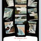 Postcard Niagra Falls Multi View 1907 UNDB (eH1113)